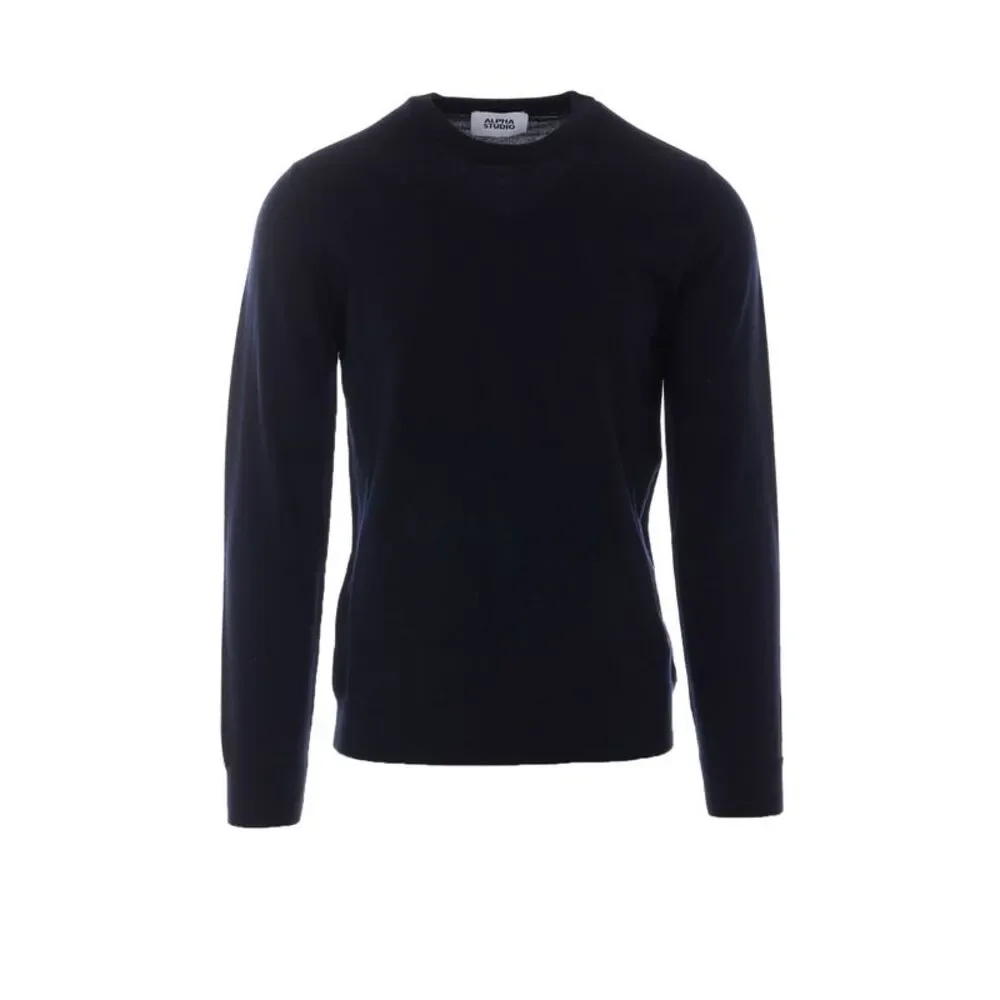 Alpha Studio Men Crewneck Sweater